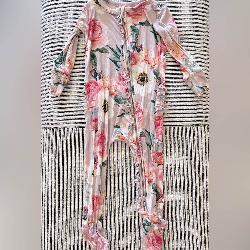 Posh peanut bamboo footie pajamas
